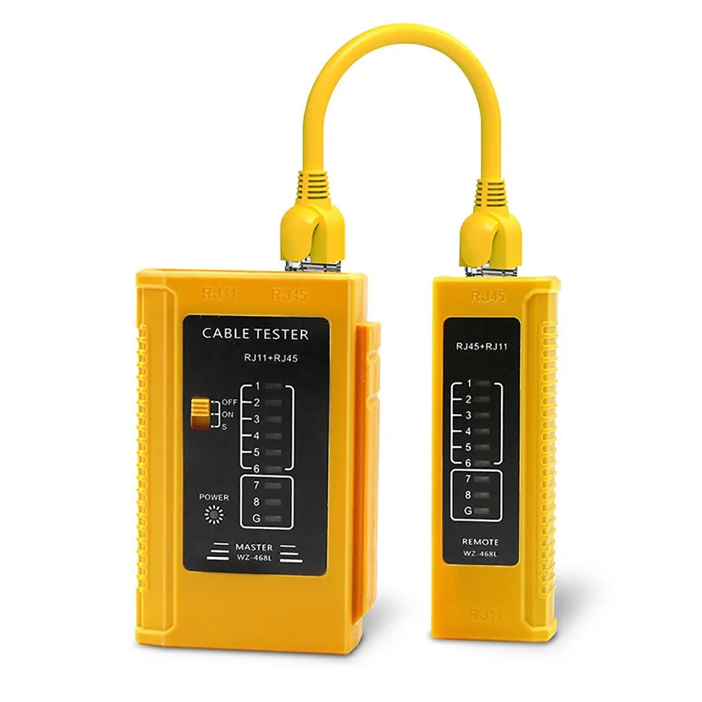 NEW Network Cable Tester Telephone Cable Line Checker Professional RJ45 RJ11 Lan Cable Tester Networking Tool
NEW Network Cable Tester Telephone Cable Line Checker Professional RJ45 RJ11 Lan Cable Tester Networking Tool