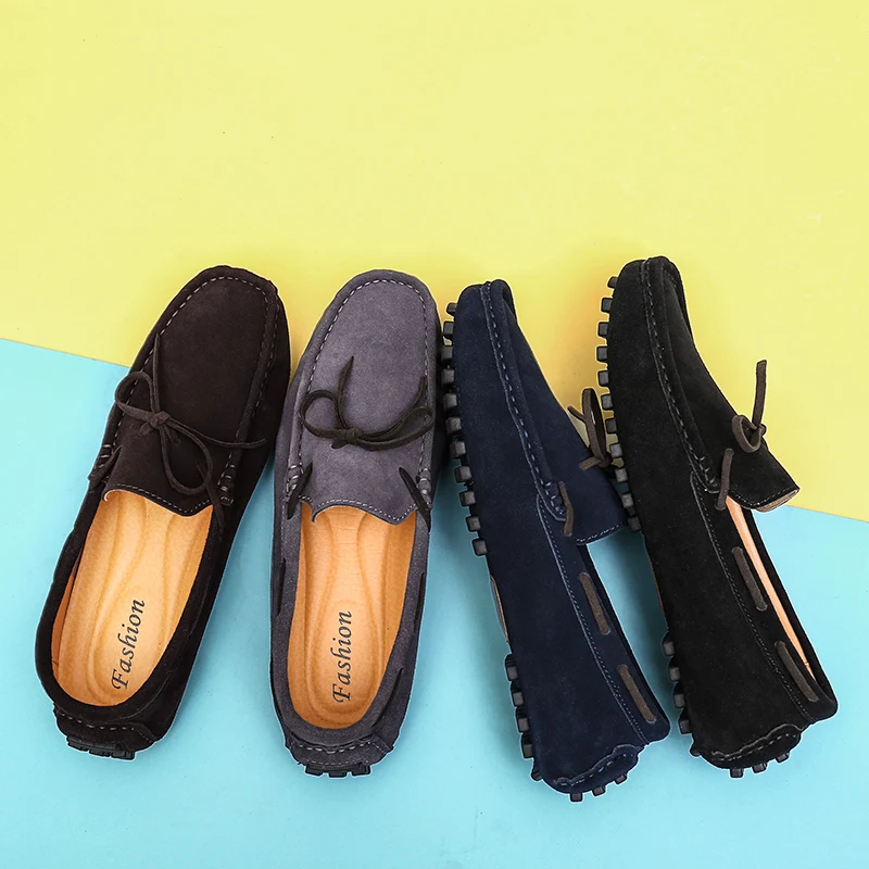 Spring and Autumn New Men Loafers 2022 Fashion Suede Leather Comfy Flat Moccasin Slip-on Boat Shoes For Men Driving Casual Shoes
Spring and Autumn New Men Loafers 2022 Fashion Suede Leather Comfy Flat Moccasin Slip-on Boat Shoes For Men Driving Casual Shoes