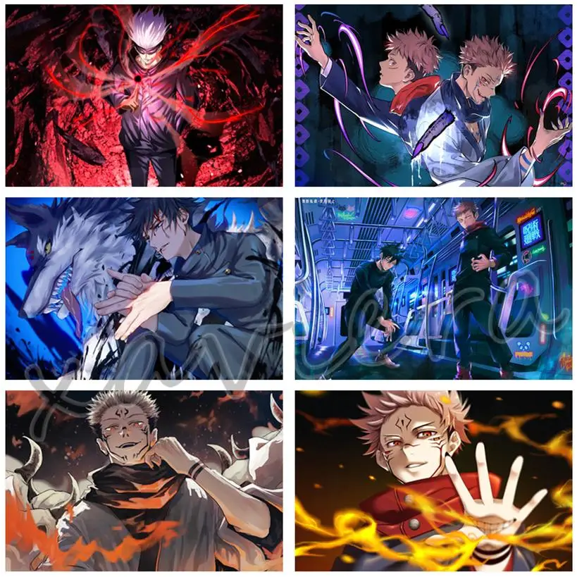 Anime Jujutsu Kaisen Diamond Painting 5D Diy Full Square Drill Embroidery Kits Cartoon Mosaic Cross Stitch Home Decor Crafts
Anime Jujutsu Kaisen Diamond Painting 5D Diy Full Square Drill Embroidery Kits Cartoon Mosaic Cross Stitch Home Decor Crafts