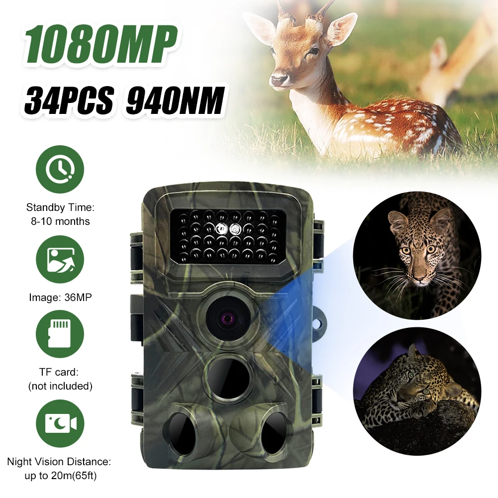 Outdoor 36MP 1080P Hunting Trail Camera Wildlife Tracking Surveillance PR3000 Infrared Night Vision Wild Cameras Photo Traps
Outdoor 36MP 1080P Hunting Trail Camera Wildlife Tracking Surveillance PR3000 Infrared Night Vision Wild Cameras Photo Traps