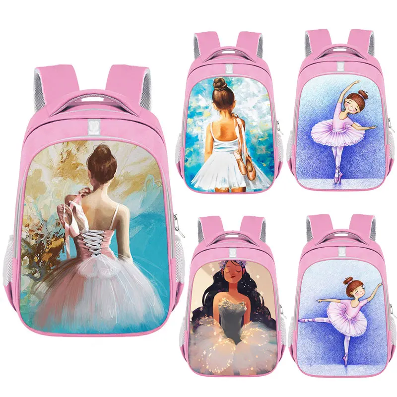 Cartoon Ballet Dancer Print School Bags for Teenager Girls Children backback Women Travel Bags Laptop Backpack Kids booklbags
Cartoon Ballet Dancer Print School Bags for Teenager Girls Children backback Women Travel Bags Laptop Backpack Kids booklbags