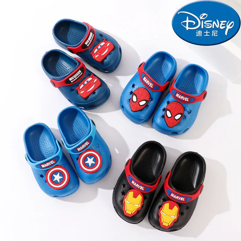 Сандалии с дырками Disney, летняя нескользящая обувь для принцесс для мальчиков и девочек, пляжная обувь для плавания
Сандалии с дырками Disney, летняя нескользящая обувь для принцесс для мальчиков и девочек, пляжная обувь для плавания