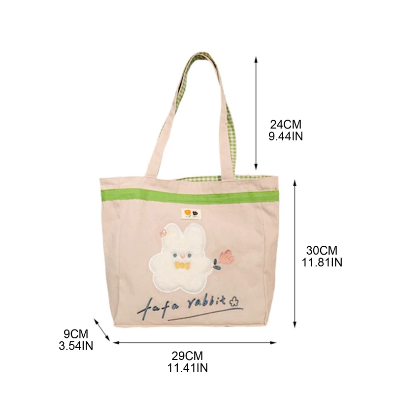 Kawaii Bag Japanese Cotton Embroidery Bear Shoulder Bags Women Shopping Storage Handbag
Kawaii Bag Japanese Cotton Embroidery Bear Shoulder Bags Women Shopping Storage Handbag