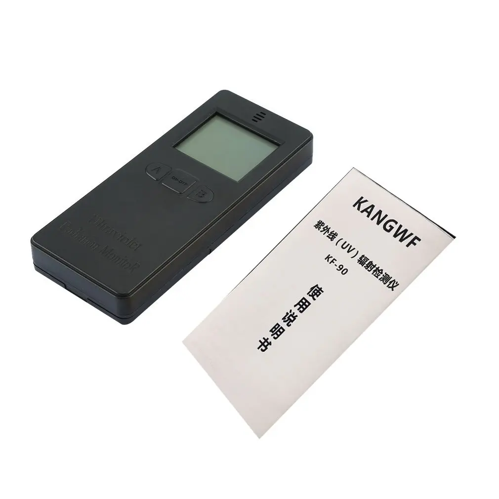 Digital Ultraviolet Radiation Detector UV UVI Meter Dosimeter Tester Counter With Temperature display
Digital Ultraviolet Radiation Detector UV UVI Meter Dosimeter Tester Counter With Temperature display