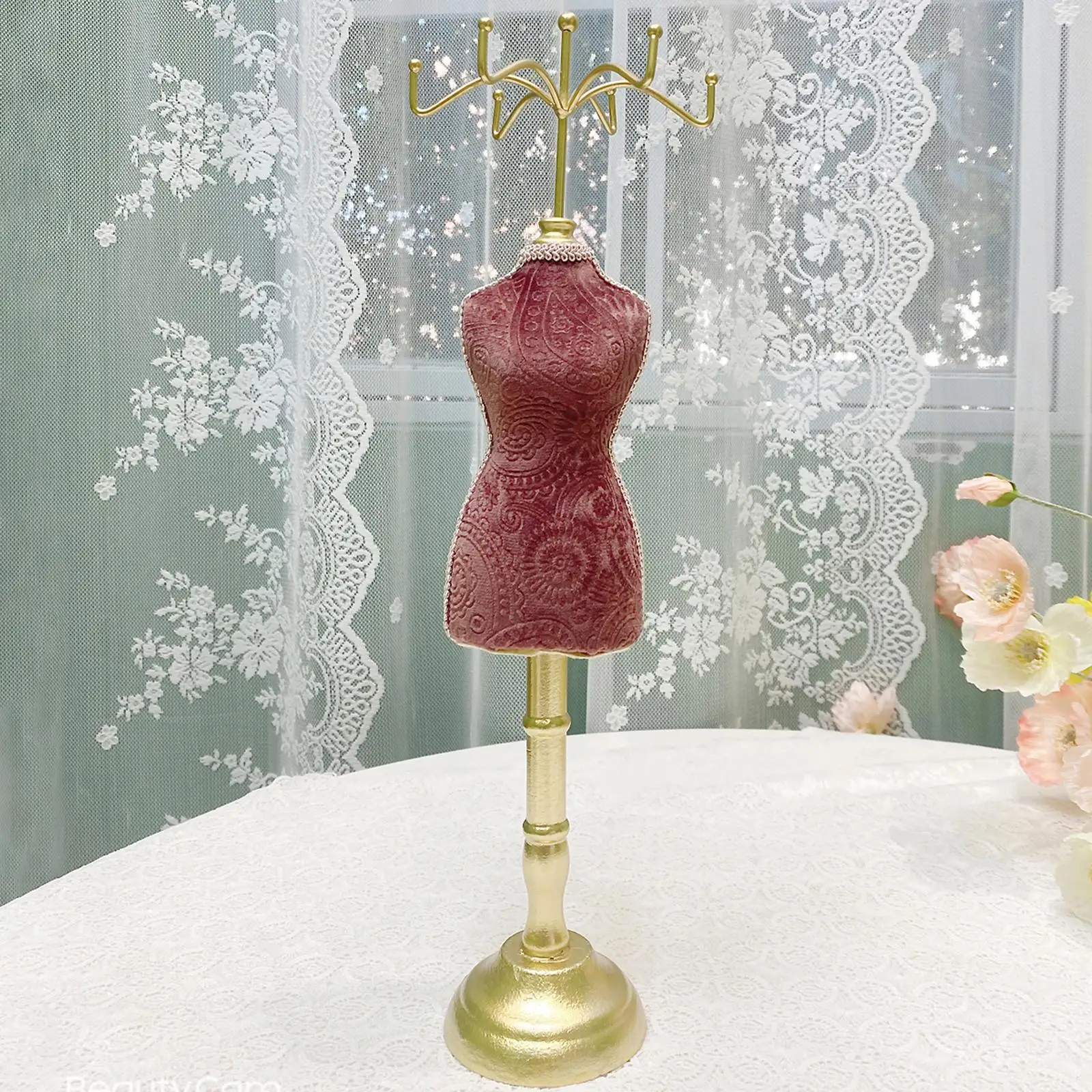 Mannequin Shaped Jewelry Holder Stand Fashion Elegant Hanging Rack Organizer Jewelry Tree Tower for Earring Ring Shows Dresser
Mannequin Shaped Jewelry Holder Stand Fashion Elegant Hanging Rack Organizer Jewelry Tree Tower for Earring Ring Shows Dresser