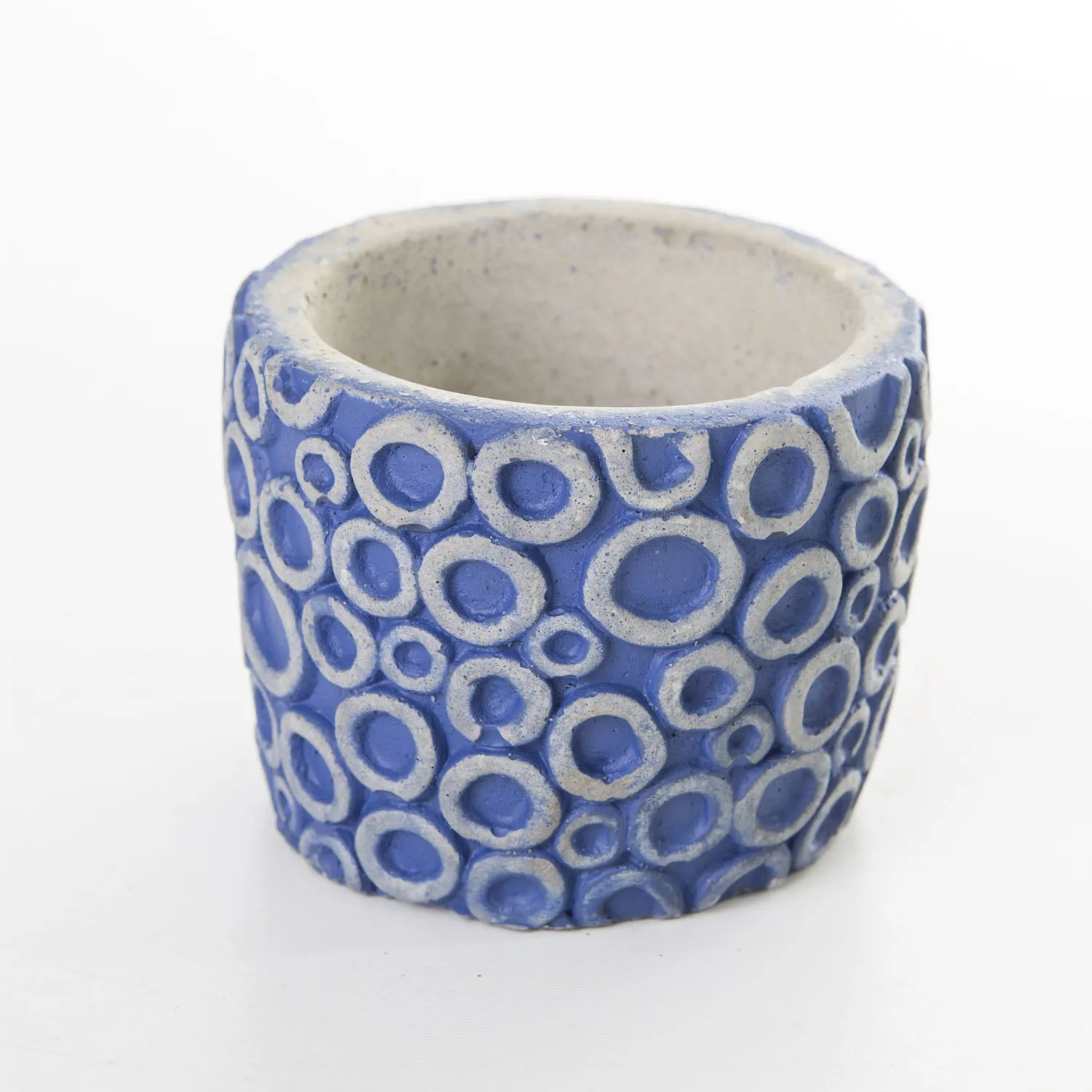 Темно-синий бетонный роскошный цветочный горшок 8x6 см
Темно-синий бетонный роскошный цветочный горшок 8x6 см