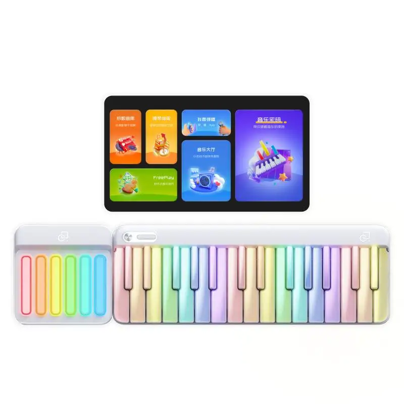 

Умная электрическая клавиатура для пианино для начинающих, профессиональная клавиатура для домашнего пианино для детей и взрослых, интера...