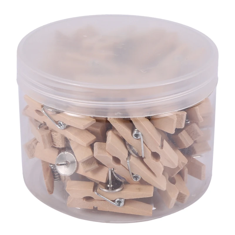 Push Pins With Wooden Clips 50Pcs Thumbtacks Pushpins Creative Paper Clips Clothespins For Cork Board And Photo Wall Offices Hom
Push Pins With Wooden Clips 50Pcs Thumbtacks Pushpins Creative Paper Clips Clothespins For Cork Board And Photo Wall Offices Hom