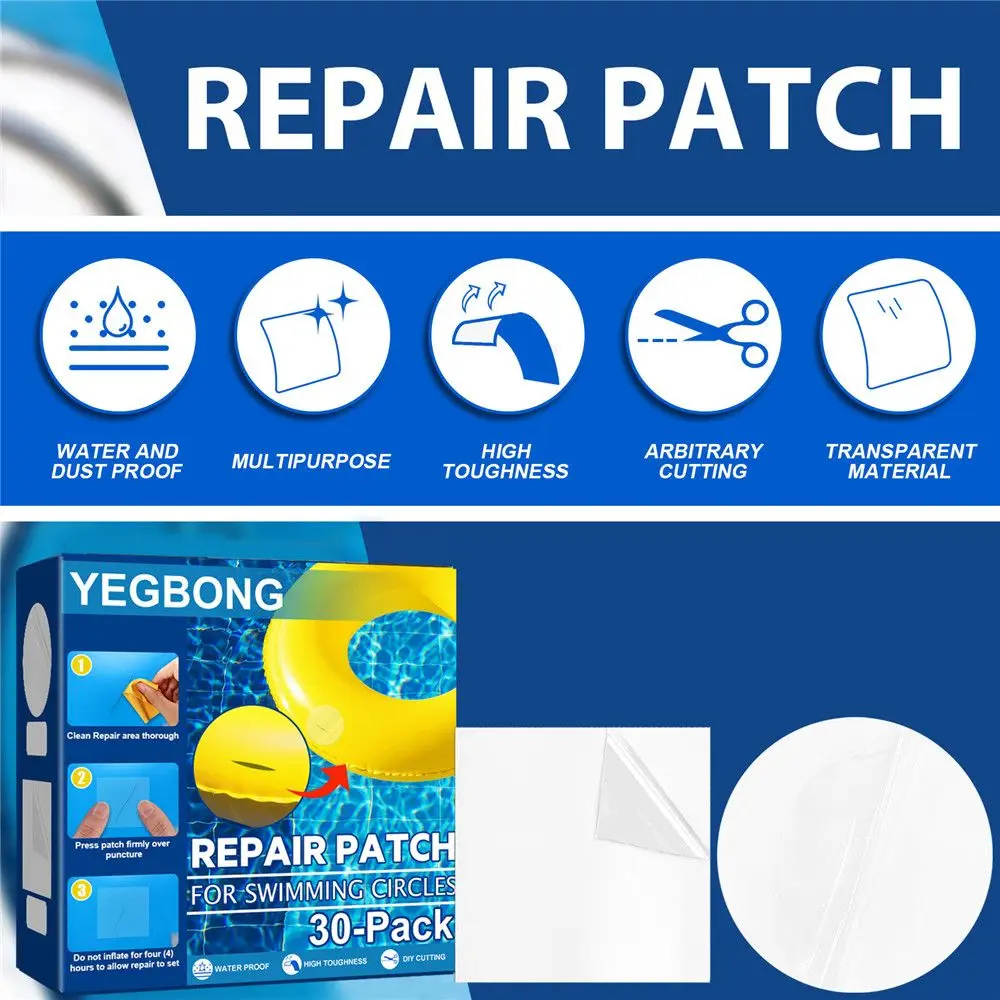 Waterproof Boat Adhesive Rectangle Boat Raft Kayak Canoe Pool Repair PVC Repair Patches Self-adhesive Vinyl Stickers
Waterproof Boat Adhesive Rectangle Boat Raft Kayak Canoe Pool Repair PVC Repair Patches Self-adhesive Vinyl Stickers