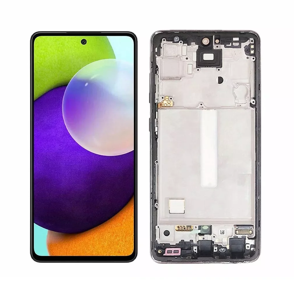 Сменный сенсорный ЖК-экран в сборе, подходит для Galaxy A52, комплект для замены ЖК-экрана
Сменный сенсорный ЖК-экран в сборе, подходит для Galaxy A52, комплект для замены ЖК-экрана