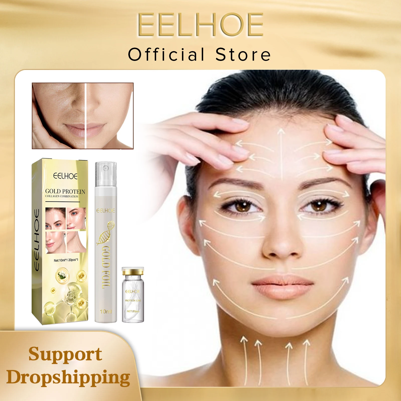 EELHOE Protein Line Set Protein Thread Face Filler Firming Fade Fine Line Absorbable Anti-wrinkle Face Lift Serum Free Shipping
EELHOE Protein Line Set Protein Thread Face Filler Firming Fade Fine Line Absorbable Anti-wrinkle Face Lift Serum Free Shipping