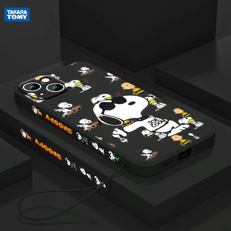 Lovely Snoopy Charlie Brown For Apple iPhone 13 12 Mini 11 Pro XS MAX XR X 8 7 6S SE Plus Liquid Left Rope Silicone Phone Case
Lovely Snoopy Charlie Brown For Apple iPhone 13 12 Mini 11 Pro XS MAX XR X 8 7 6S SE Plus Liquid Left Rope Silicone Phone Case