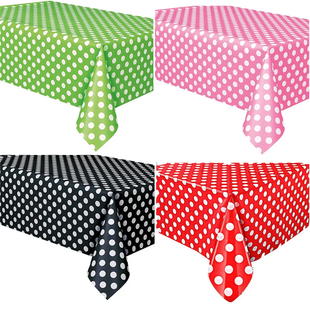 Disposable Table Cloth Party Wedding Dining Dot Pattern Plastic Cover 274x137cm
Disposable Table Cloth Party Wedding Dining Dot Pattern Plastic Cover 274x137cm