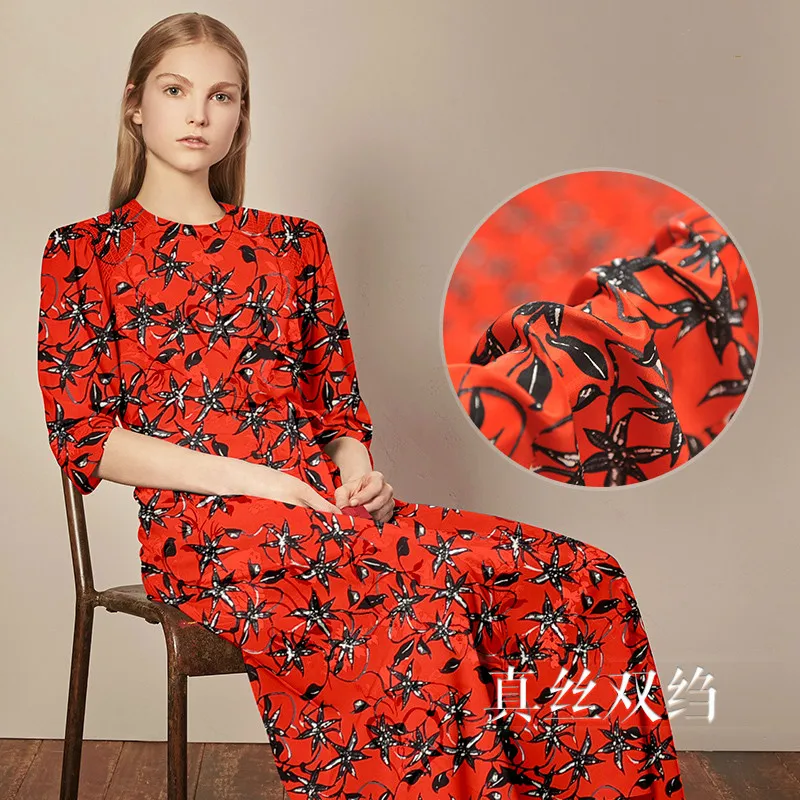 114cm wide printed silk fabric meter 16 mm crepe de chine silk fabric drapery shirt dress crepe fabric wholesale silk cloth
114cm wide printed silk fabric meter 16 mm crepe de chine silk fabric drapery shirt dress crepe fabric wholesale silk cloth