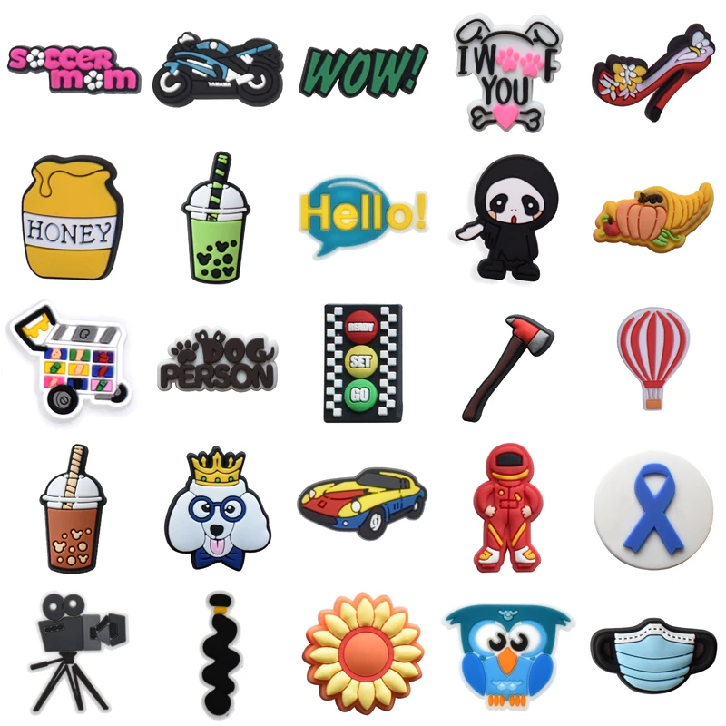 Kids Boy Para Pins Shoe Charms Men Wholesale Bulk Shoes Accessories Decorations for Crocs Girl Set Jeans Gifts Packs Women Charm
Kids Boy Para Pins Shoe Charms Men Wholesale Bulk Shoes Accessories Decorations for Crocs Girl Set Jeans Gifts Packs Women Charm