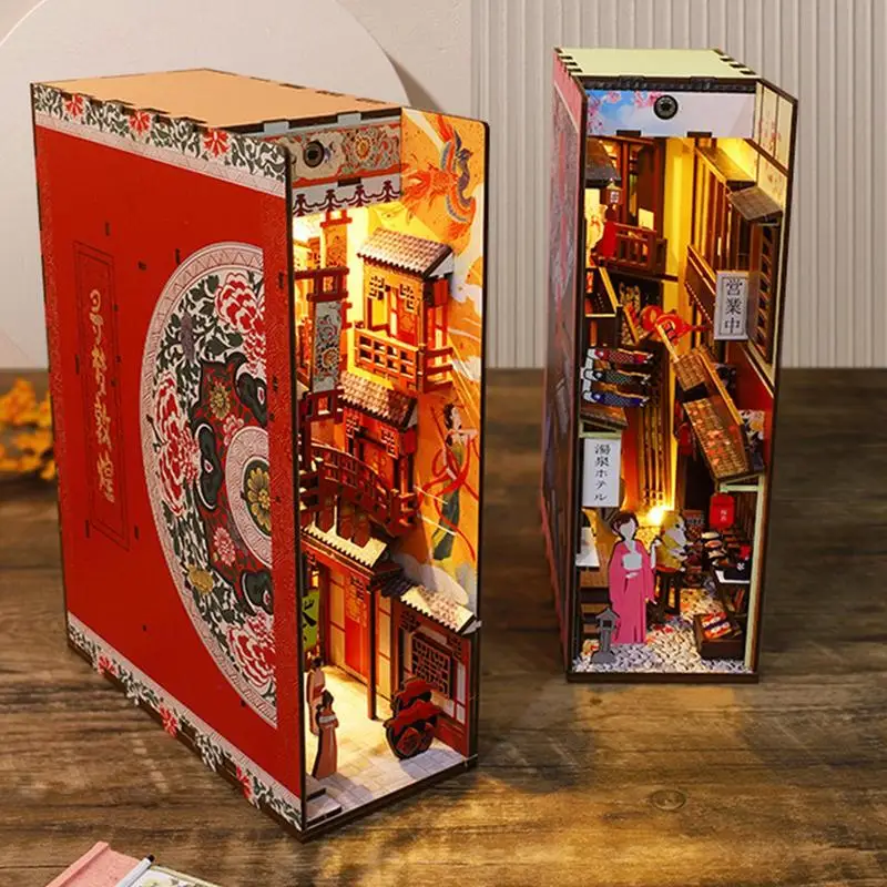 Wooden Art 3D Book Nok Kit With Human Body Induction LED Light Home Office Desk Ornament Decor Creative Christmas Gifts For Kid
Wooden Art 3D Book Nok Kit With Human Body Induction LED Light Home Office Desk Ornament Decor Creative Christmas Gifts For Kid