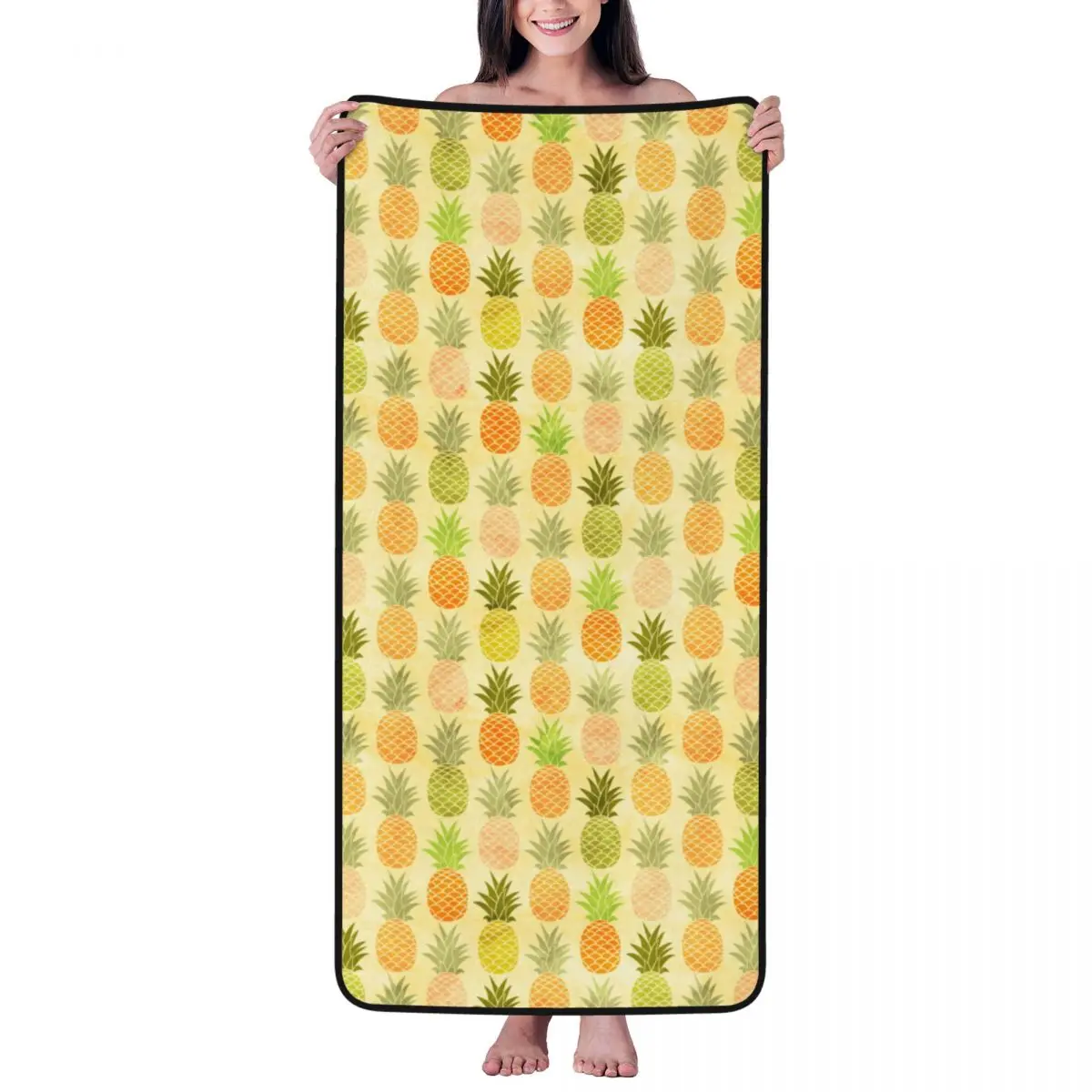Vivid Colors Watercolor Pineapples Beach Towel Microfiber Bath Towel Blanket for Camping Swim Pool Travel Beach Gym
Vivid Colors Watercolor Pineapples Beach Towel Microfiber Bath Towel Blanket for Camping Swim Pool Travel Beach Gym