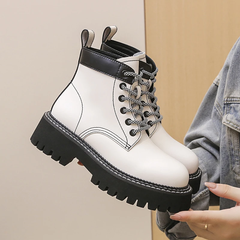 2022 Fashion Platform Women Cow Leather Chelsea Boots Round Toe Ankle Boots Elastic Band Thick Sole Handmade Ladies Shoes
2022 Fashion Platform Women Cow Leather Chelsea Boots Round Toe Ankle Boots Elastic Band Thick Sole Handmade Ladies Shoes