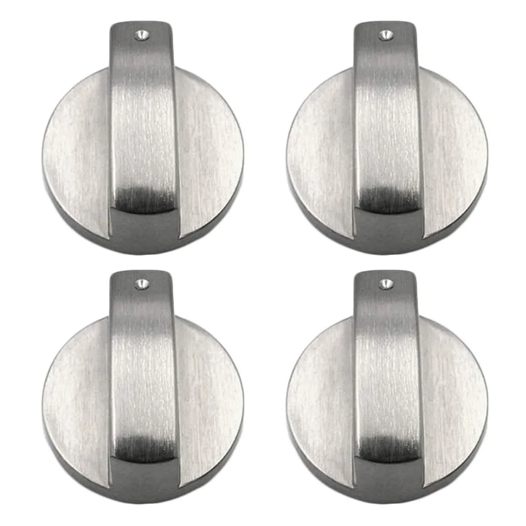 Kit Parts Stove Knobs 4 PCS Zinc Alloy Accessories Universal Control Cooker Equipment Gas Hob Knobs Replacement
Kit Parts Stove Knobs 4 PCS Zinc Alloy Accessories Universal Control Cooker Equipment Gas Hob Knobs Replacement