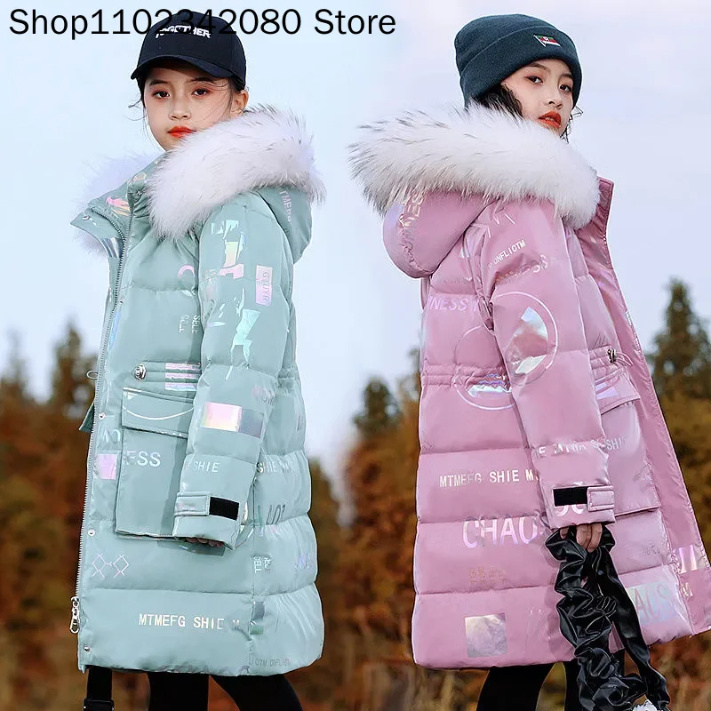 2022 New Winter Down Cotton Jacket Girls' Hooded Jacket Children's Outdoor Clothing Teenagers 5-16Y Clothing Children's Parka
2022 New Winter Down Cotton Jacket Girls' Hooded Jacket Children's Outdoor Clothing Teenagers 5-16Y Clothing Children's Parka