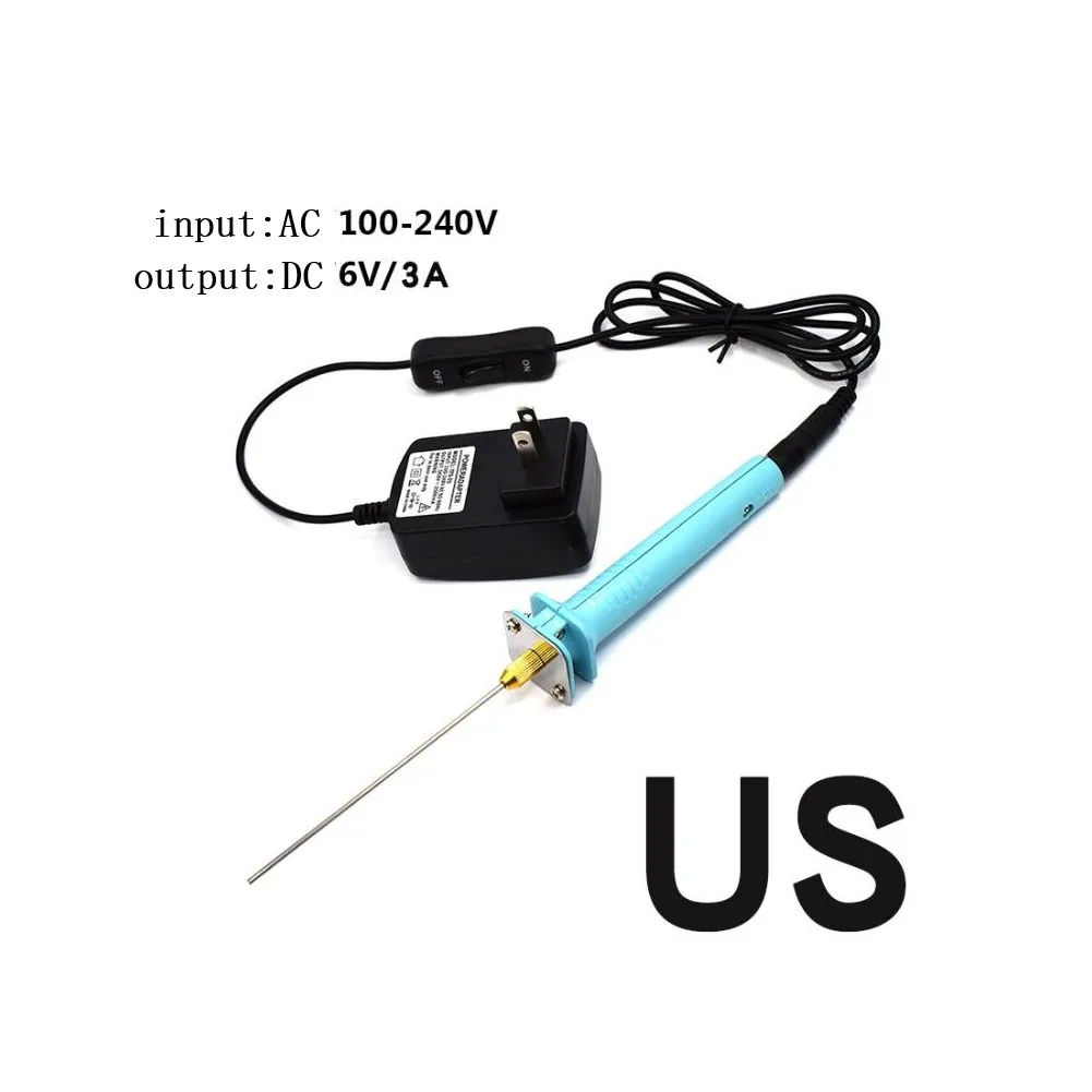 Seals Edges Cleanly Blue Handle Foam Cutting Pen Portable Cutting Tool DIY Electric Iron Non-slip Quick Heating
Seals Edges Cleanly Blue Handle Foam Cutting Pen Portable Cutting Tool DIY Electric Iron Non-slip Quick Heating