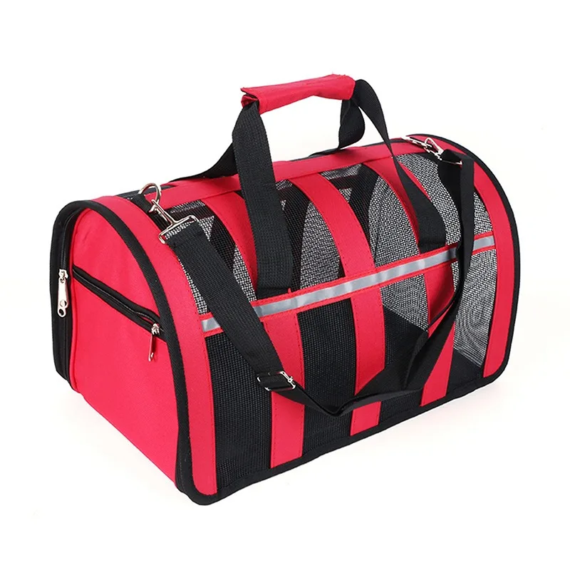 Dog Soft-sided Travel Carrier Portable Pet Dog Cat Airline Bags Mesh Window Travelling Carrying Bag for Small Medium Dog S M L
Dog Soft-sided Travel Carrier Portable Pet Dog Cat Airline Bags Mesh Window Travelling Carrying Bag for Small Medium Dog S M L