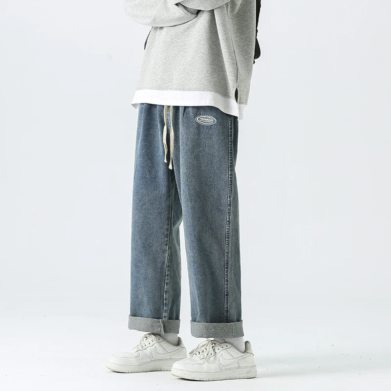 Jeans Pants for Men 2022 New Autumn/Winter Streetwear Men Wide Leg Jeans Wash Jeans Men Loose Retro Blue Casual Trousers
Jeans Pants for Men 2022 New Autumn/Winter Streetwear Men Wide Leg Jeans Wash Jeans Men Loose Retro Blue Casual Trousers