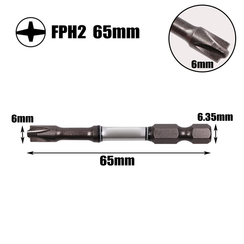FPH2 Cross Screwdriver Bit Precision Magnetic Screw Driver Bits Tool Dismountable For Home Socket Switch Breakers Repair
FPH2 Cross Screwdriver Bit Precision Magnetic Screw Driver Bits Tool Dismountable For Home Socket Switch Breakers Repair