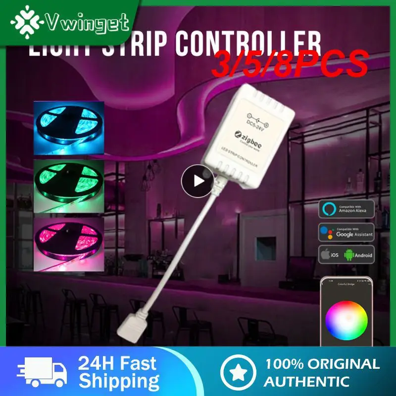 3/5/8PCS Easy To Use Rgb Led Light Strip Smart Controller 60m Led Strip Wireless Controller Brightness Adjustment Dimmer
3/5/8PCS Easy To Use Rgb Led Light Strip Smart Controller 60m Led Strip Wireless Controller Brightness Adjustment Dimmer
