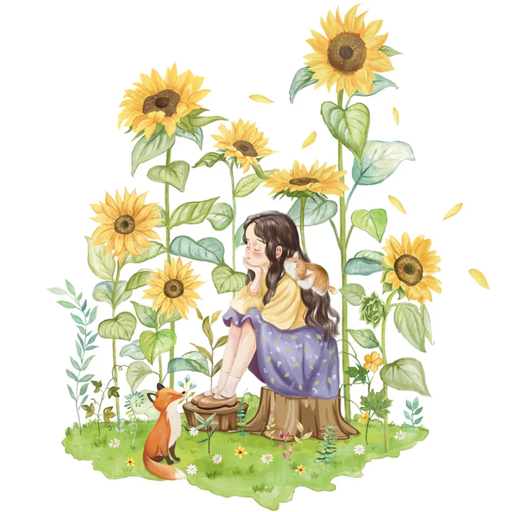 Sunflower Wall Decals Stickers Floral Vinyl Kitchen Stickerstick Peeldecal Flower Clings Applique Bouquet Sunflowers Artificial 
Sunflower Wall Decals Stickers Floral Vinyl Kitchen Stickerstick Peeldecal Flower Clings Applique Bouquet Sunflowers Artificial