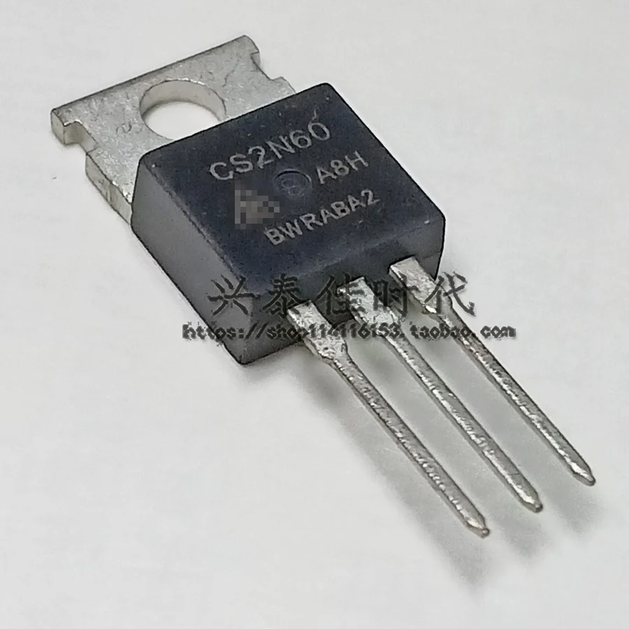 Original 4PCS/lot CS2N60 CS2N60A8H 2A/600V
Original 4PCS/lot CS2N60 CS2N60A8H 2A/600V