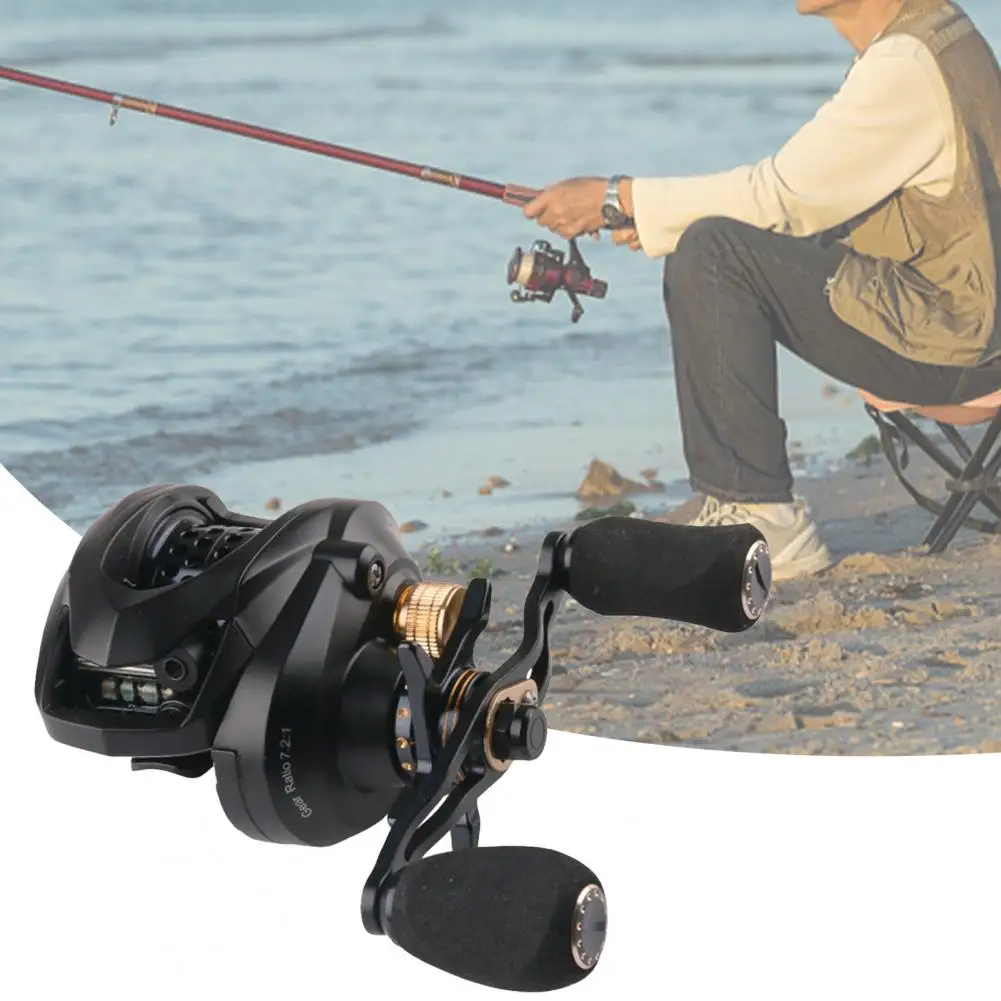 Fishing Reels Metal Fishing Wheel Lightweight High Hardness Double Wire Cup Low-Profile Reel Fishing Tackle
Fishing Reels Metal Fishing Wheel Lightweight High Hardness Double Wire Cup Low-Profile Reel Fishing Tackle