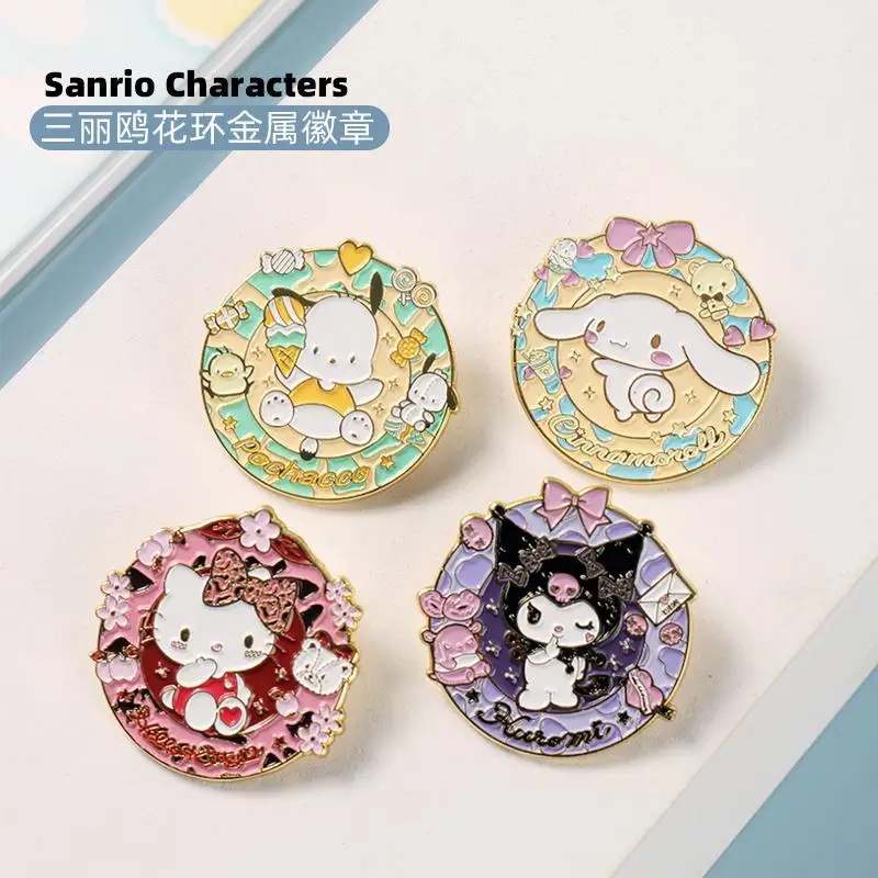 Sanrio плюшевый Kuromi Cinnamoroll почтовый Kawaii Мультфильм Jk металлический значок сумка Украшение для девушки подарок на день рождения
Sanrio плюшевый Kuromi Cinnamoroll почтовый Kawaii Мультфильм Jk металлический значок сумка Украшение для девушки подарок на день рождения