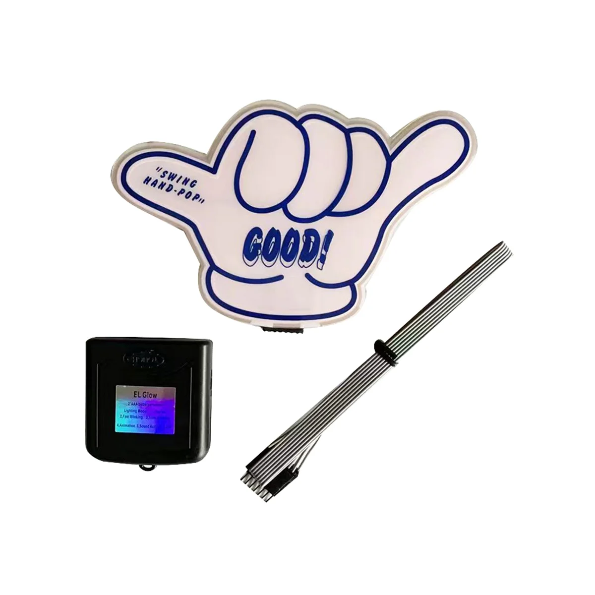 Swing Hand Glow Panel Electric Marker Lamp LED Decoration Light Jdm Style Interesting Flashing Lights - GOOD
Swing Hand Glow Panel Electric Marker Lamp LED Decoration Light Jdm Style Interesting Flashing Lights - GOOD