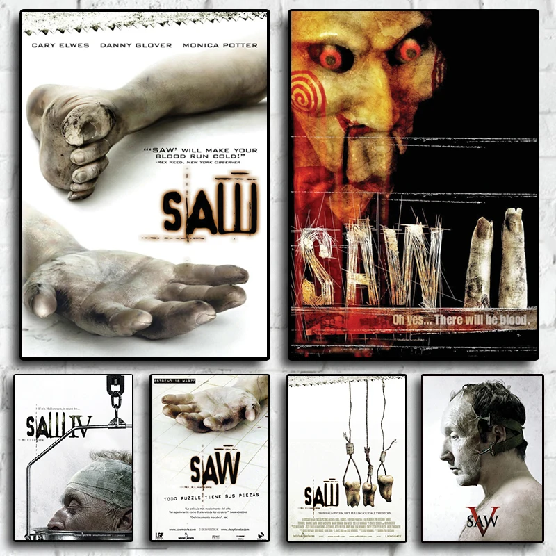 Классические Постеры Saw для влюбленных, телевизоров, ретро фильмов, настенные художественные постеры для домашнего декора, постеры для гост...
Классические Постеры Saw для влюбленных, телевизоров, ретро фильмов, настенные художественные постеры для домашнего декора, постеры для гост...