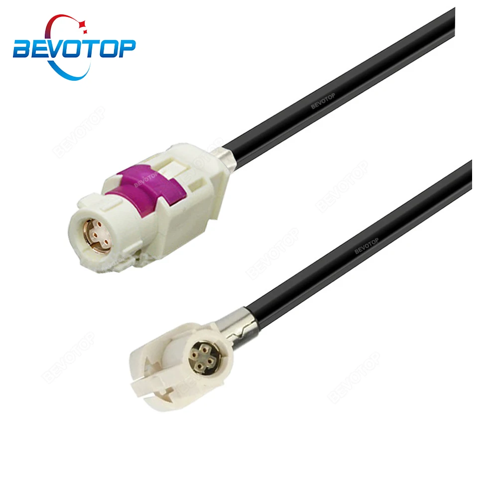 BEVOTOP Vehicle High-speed Data Transmission FAKRA HSD B Code Male USB LVDS Shielded Dacar 535 4-Core Cable for Benz BMW Audi 
BEVOTOP Vehicle High-speed Data Transmission FAKRA HSD B Code Male USB LVDS Shielded Dacar 535 4-Core Cable for Benz BMW Audi