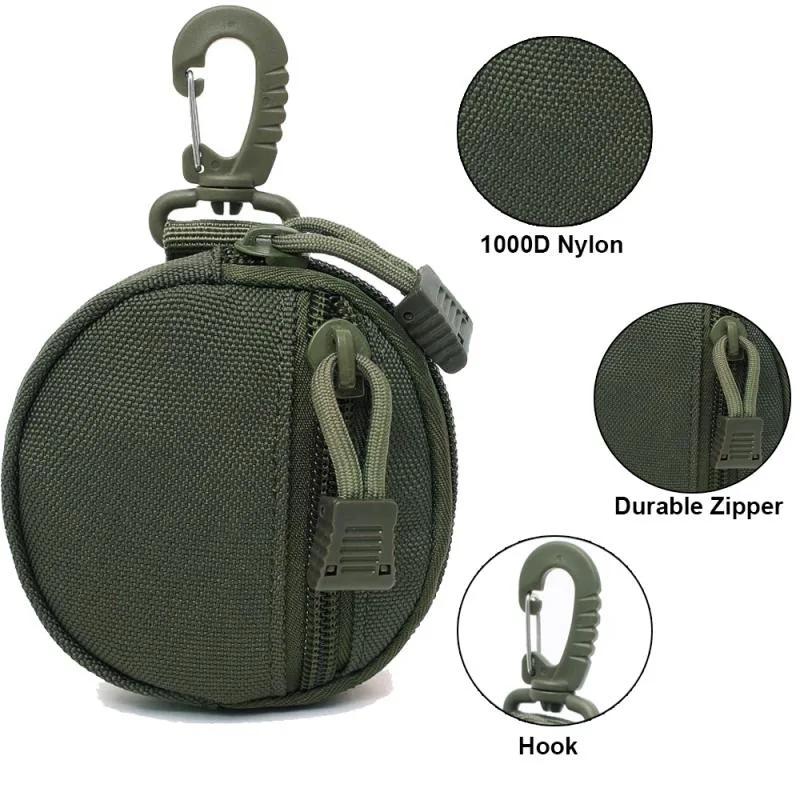 Military Tactical Bag Pack Holder Purse Hunting Accessories Pouch Pocket Wallet With Smooth Zip Hang Hook Multi-Functional
Military Tactical Bag Pack Holder Purse Hunting Accessories Pouch Pocket Wallet With Smooth Zip Hang Hook Multi-Functional