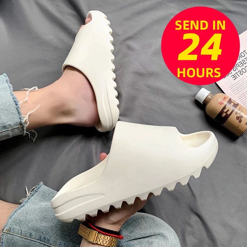 Summer Men Women Beach Slippers Luxury Brand Fashion Sandals Outdoor Indoor Non-Slip New Designer Ladies Slides Platform Shoes
Summer Men Women Beach Slippers Luxury Brand Fashion Sandals Outdoor Indoor Non-Slip New Designer Ladies Slides Platform Shoes