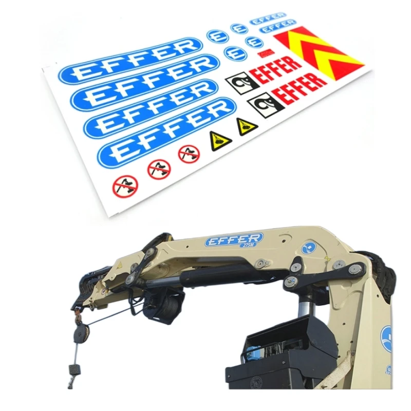 1/14 Model Engineering Vehicle Crane Truck Sticker Decals Badge Tamiya Lesu JDM Huina Hydraulic Excavator Bulldozer Loader forki
1/14 Model Engineering Vehicle Crane Truck Sticker Decals Badge Tamiya Lesu JDM Huina Hydraulic Excavator Bulldozer Loader forki