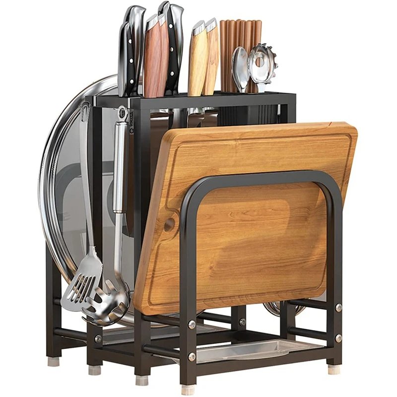 Kitchen Tools Kitchen Knives Cutting Board Stand Multi-Function Storage Rack Washable With Chopstick Stand Drain Tray
Kitchen Tools Kitchen Knives Cutting Board Stand Multi-Function Storage Rack Washable With Chopstick Stand Drain Tray