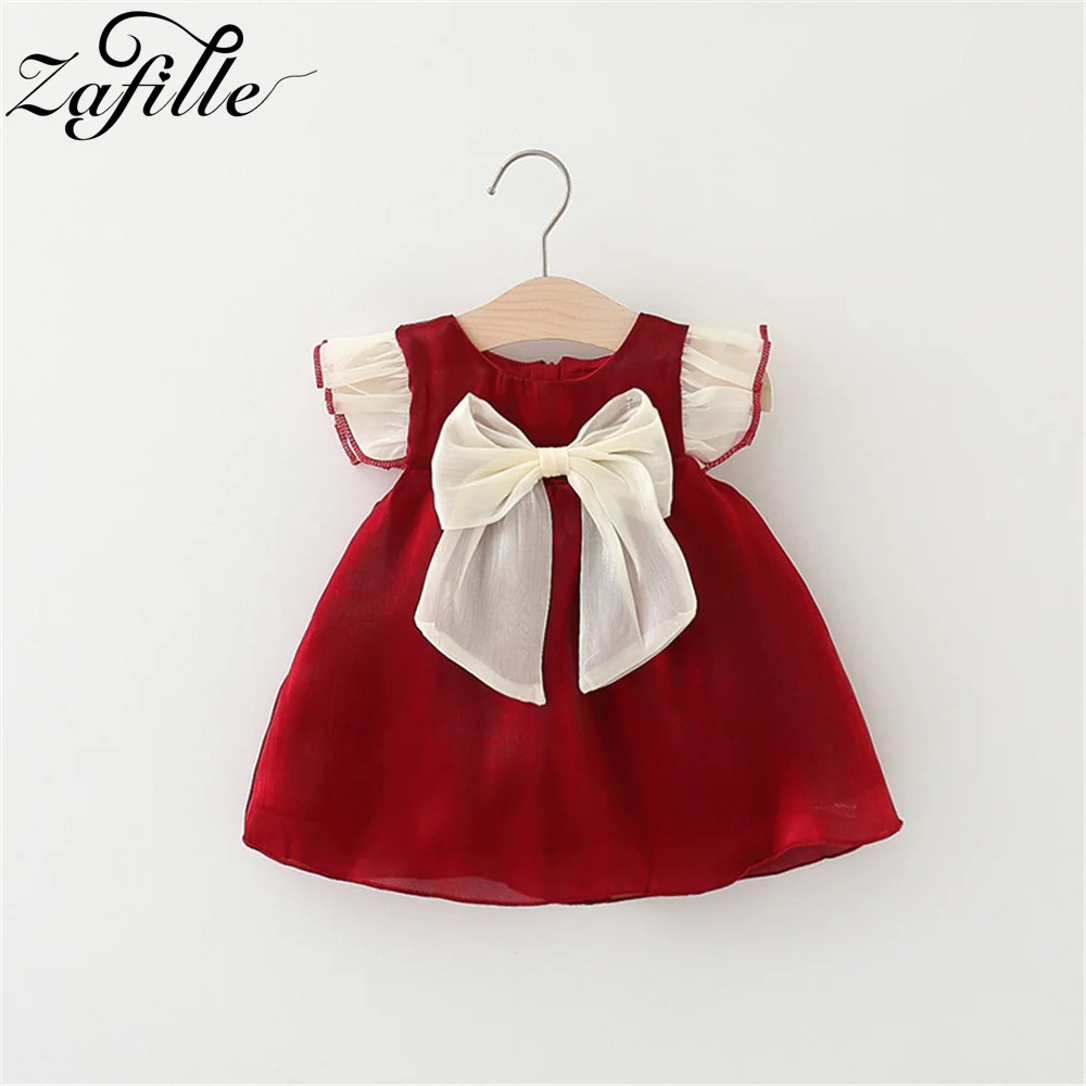 ZAFILLE Flying Sleeve Girls Dress Summer Baby Clothes Bowknot Dress For Kids Girls Clothing Birthday Party Toddler Baby Costume
ZAFILLE Flying Sleeve Girls Dress Summer Baby Clothes Bowknot Dress For Kids Girls Clothing Birthday Party Toddler Baby Costume