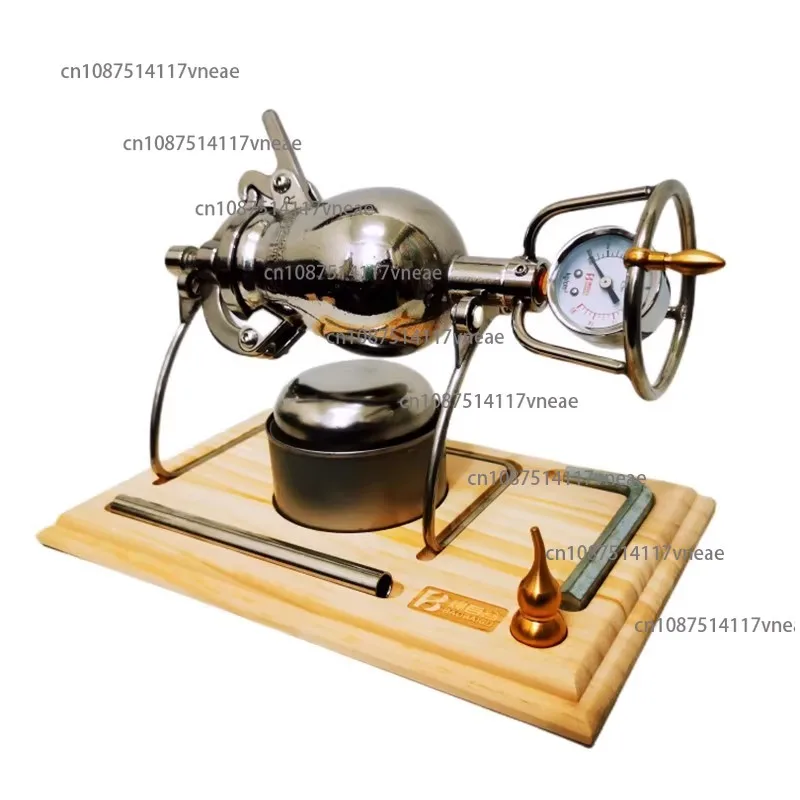 280 мл Roestvrijstalen Mini-Popcornmachine Ouderwetse Kleine Met De Hand Gedraaide Popcornmachine