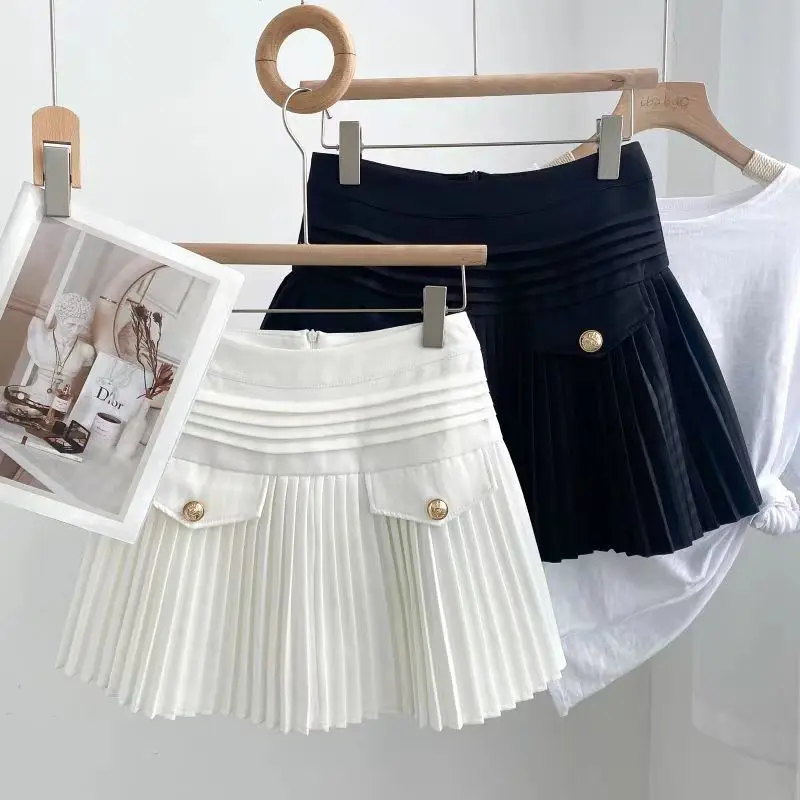 Kids Girls Pleated Skirts 2022 New Arrival Teenage Girls Sweet Skirts Young Student Dance Clothing Children White Skirts
Kids Girls Pleated Skirts 2022 New Arrival Teenage Girls Sweet Skirts Young Student Dance Clothing Children White Skirts