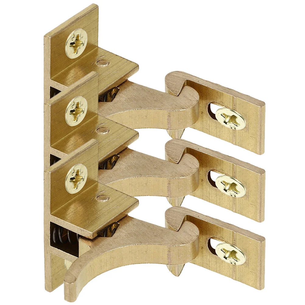 3 Pcs Door Latch Window Doors Lock Copper Elbow Latches Heavy Duty Cabinet Catch Rv Accessories Surface Mounted Bathroom
3 Pcs Door Latch Window Doors Lock Copper Elbow Latches Heavy Duty Cabinet Catch Rv Accessories Surface Mounted Bathroom