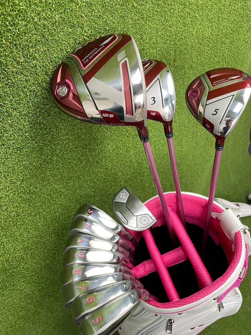 Ladies golf club MP1100 new carbon full set of clubswith ball head cover graphite shaft L Flex
Ladies golf club MP1100 new carbon full set of clubswith ball head cover graphite shaft L Flex