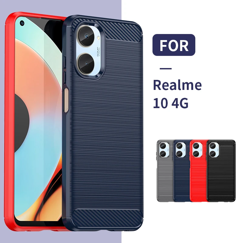 For OPPO Realme 10 4G Case Cover Realme 10 Capa Carbon Fiber Bumper Shockproof TPU Soft Cover For Realme 9i 9 10 Pro Plus Fundas
For OPPO Realme 10 4G Case Cover Realme 10 Capa Carbon Fiber Bumper Shockproof TPU Soft Cover For Realme 9i 9 10 Pro Plus Fundas