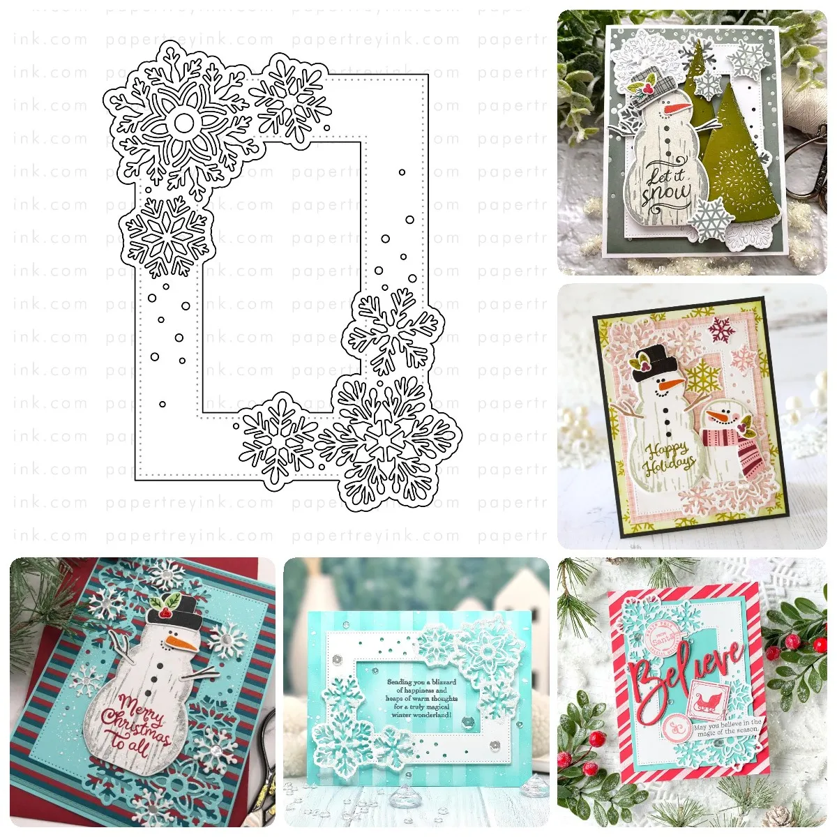 Exquisite Snowflake Fun Frame metal cutting die technology card making template manual DIY 2022
Exquisite Snowflake Fun Frame metal cutting die technology card making template manual DIY 2022