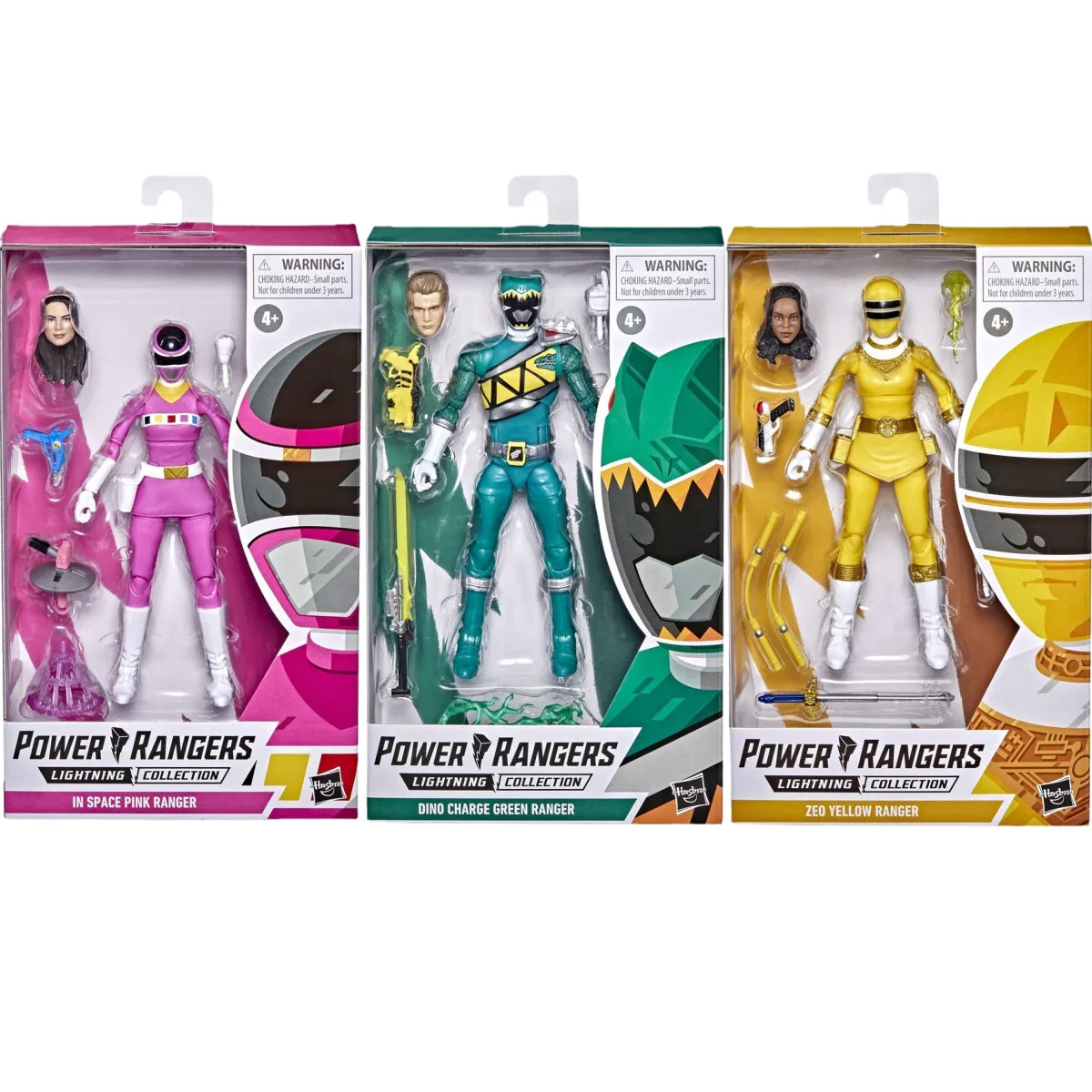 

Экшн-фигурка Power Ranger, коллекция молнии, Zeo, желтый рейнджер в космосе, розовый рейнджер, динозавр, зеленый рейнджер, 6-дюймовая модель игрушки