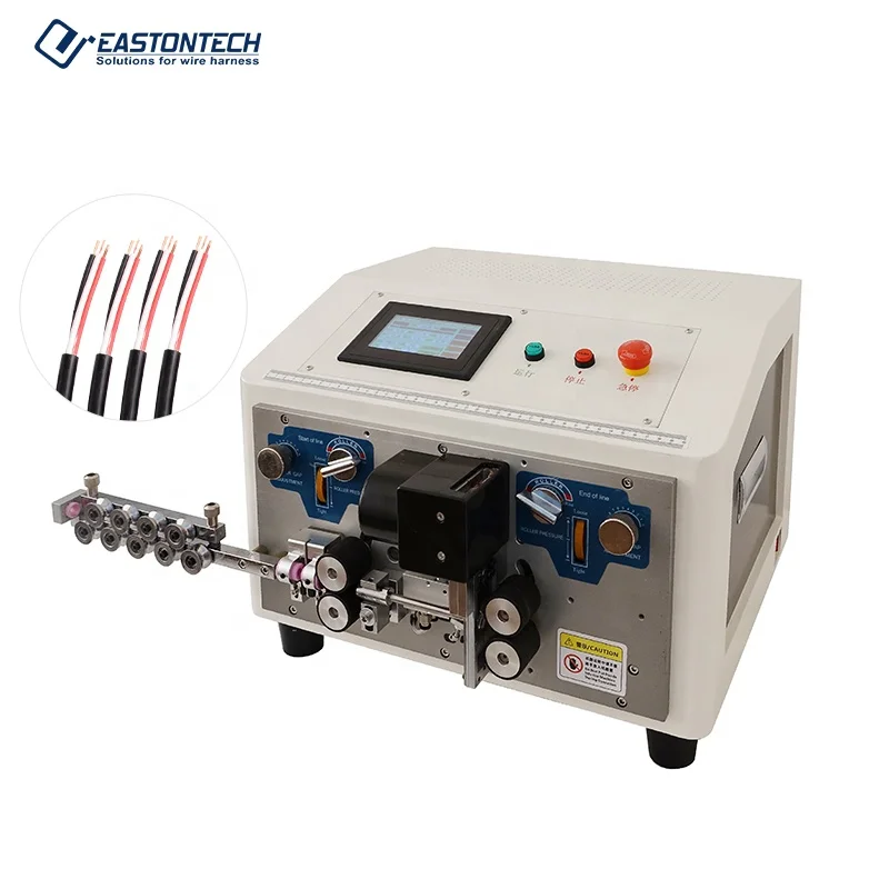 EW-3050 Fully Automatic Electrical Multi-conductor Cable Cutting and Stripping Machine 2-4cores Inner Wire Peeling Tools
EW-3050 Fully Automatic Electrical Multi-conductor Cable Cutting and Stripping Machine 2-4cores Inner Wire Peeling Tools