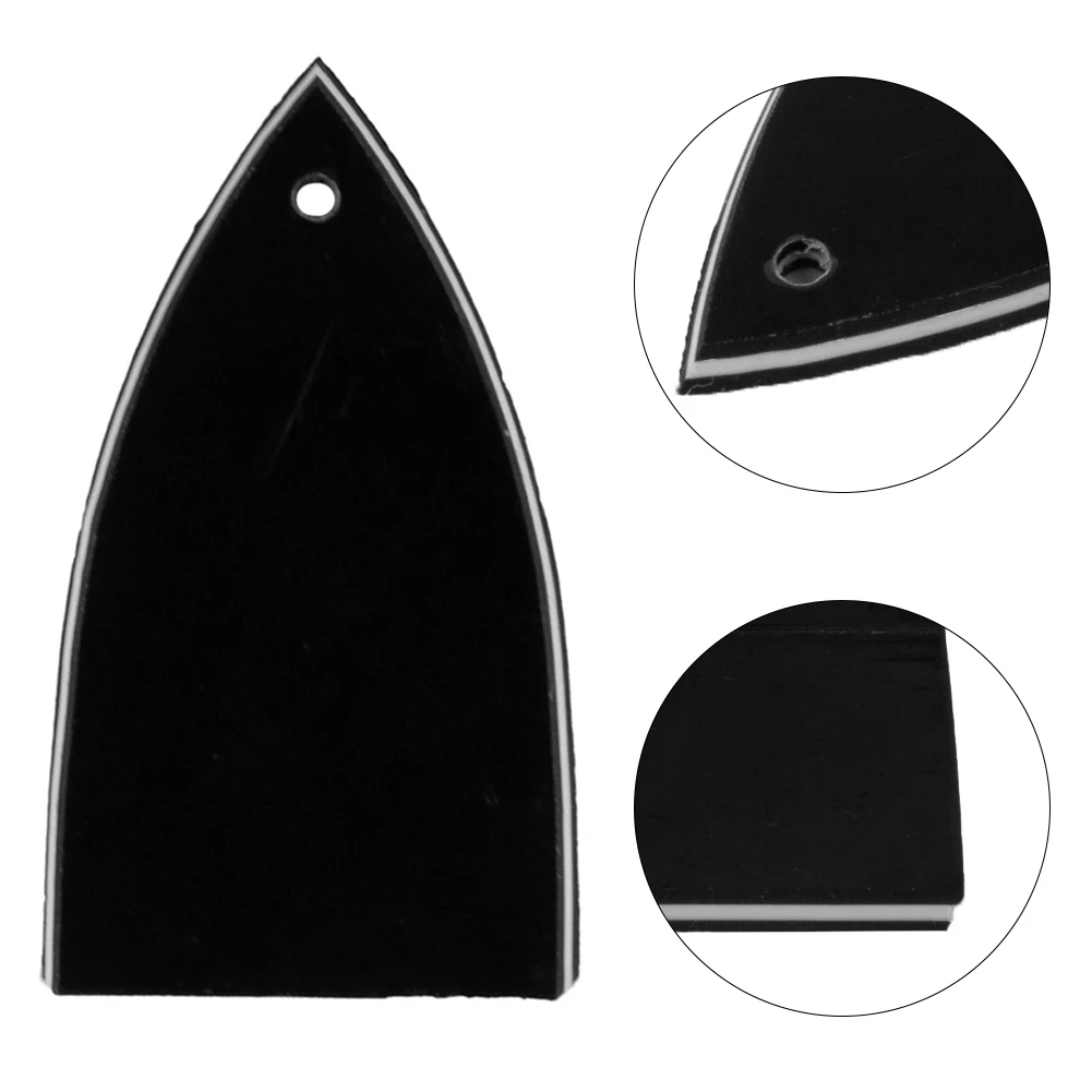 Parts & Accessories Truss Rod Cover Plastic Triangle Type White & Black 1 Screw Holes 1.72x0.98x0.07Inch 3 Ply
Parts & Accessories Truss Rod Cover Plastic Triangle Type White & Black 1 Screw Holes 1.72x0.98x0.07Inch 3 Ply